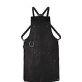 The Berkshire Full Grain Handmade Crossbody Leather apron