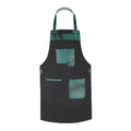 The Essex Canvas Green Handmade Leather Pocket Apron