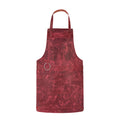 Pink Rose Crazy Horse Pull up Leather apron