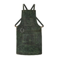 Olive Green Crazy Horse Pull up Crossbody Leather apron