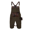 The Devon Green Split Leg Canvas Apron