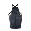 The City of London Full Grain Leather Apron with Zip
