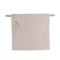 City of London Washable Silver Canvas Half apron