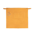 The Nottinghamshire Washable Mustard Canvas Half apron